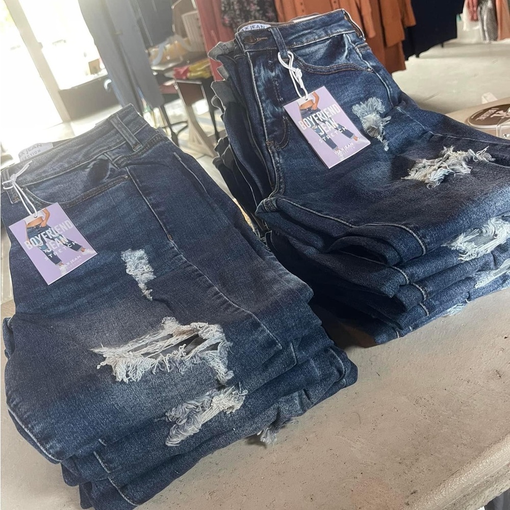 Wax Jeans Boyfriend Cut Stretch 5/27 - new without tags